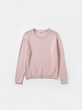 Light Pink Crewneck Women's Sweater